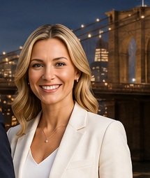 White female real estate professional