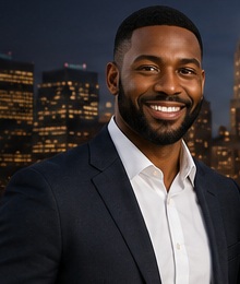Black male real estate professional